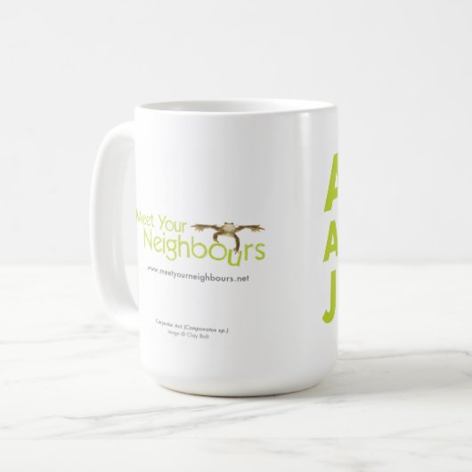 Ants zijn mijn jam Mok (Voorkant links)