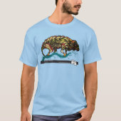 Antsingly Leaf Chameleon van Daniel Anguilu T-shirt (Voorkant)