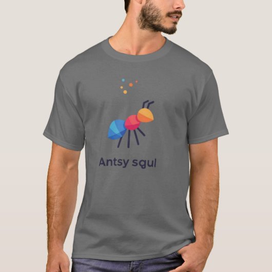 Antsy squl t-shirt (Voorkant)