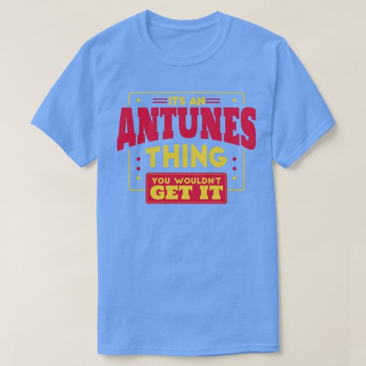 Antunes T-shirt (Design voorkant)