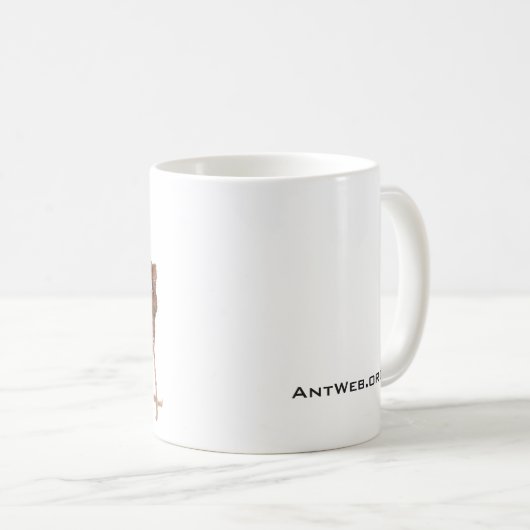 AntWeb stevige dag op het werk mok (Voorkant rechts)