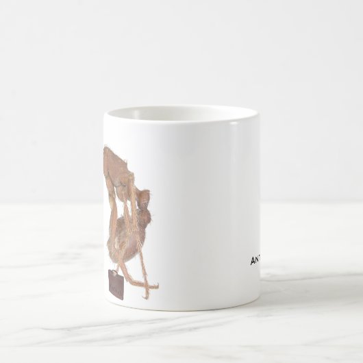 AntWeb stevige dag op het werk mok (Center)