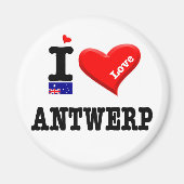 ANTWERP - I Love Magneet (Voorkant)
