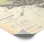 Antwerpen Antwerpen Anvers Poster (Hoek)