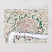 Antwerpen, Antwerpen - België Antiek kaart (Voorkant)