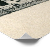 Antwerpen Antwerpen Suikerrui 1900 Poster (Hoek)