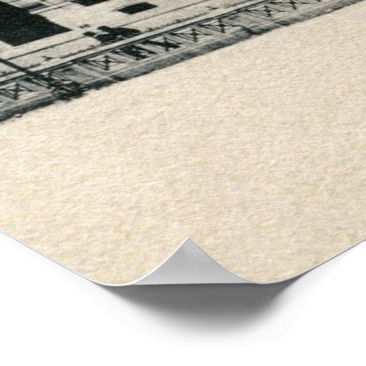  Antwerpen Antwerpen Suikerrui 1900 Poster (Hoek)