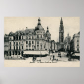  Antwerpen Antwerpen Suikerrui 1900 Poster (Voorkant)