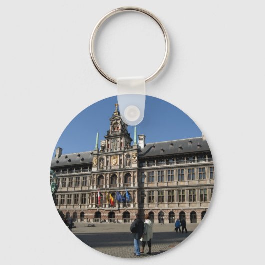 Antwerpen België 16e eeuw Stadhuis Sleutelhanger (Voorkant)