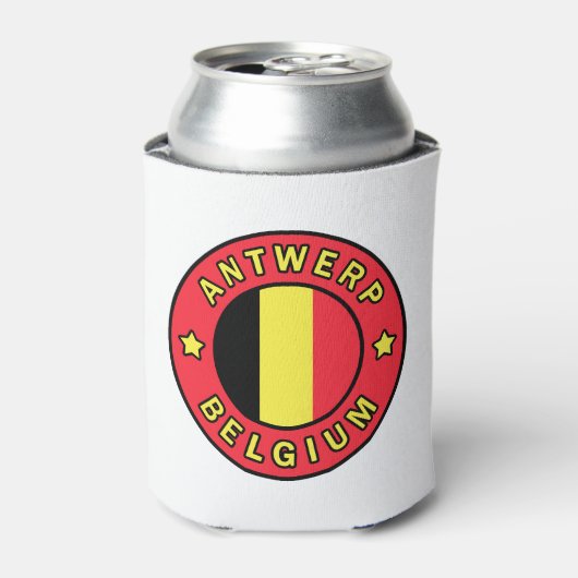 Antwerpen België Blikjeskoeler (Blikje Voorkant)
