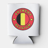 Antwerpen België Blikjeskoeler (Voorkant)