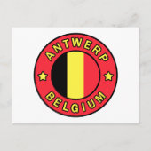 Antwerpen België Briefkaart (Voorkant)