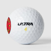 Antwerpen België Golfballen (Logo)
