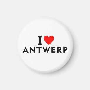 Antwerpen België liefde stad hart als reizen Magneet