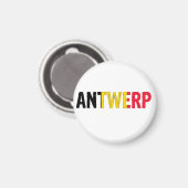Antwerpen België Magneet (Voorkant / Achterkant)