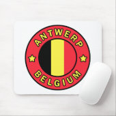 Antwerpen België Muismat (Met muis)