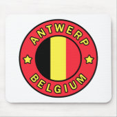 Antwerpen België Muismat (Voorkant)