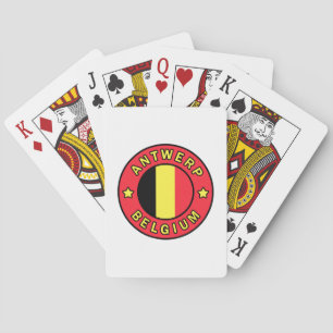 Antwerpen België Pokerkaarten