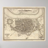 Antwerpen, België Poster (Voorkant)