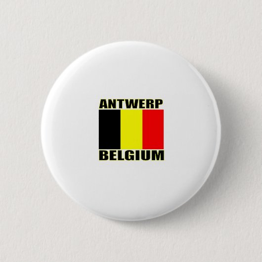Antwerpen, België Ronde Button 5,7 Cm (Voorkant)
