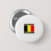 Antwerpen, België Ronde Button 5,7 Cm (Voorkant /achterkant)