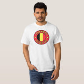 Antwerpen België T-shirt (Voorkant volledig)