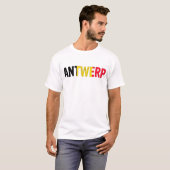 Antwerpen België T-shirt (Voorkant volledig)