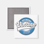 Antwerpen België vintage logo Magneet (Voorkant / Achterkant)