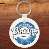 Antwerpen België vintage logo Sleutelhanger (Achterkant)