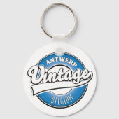 Antwerpen België vintage logo Sleutelhanger (Achterkant)
