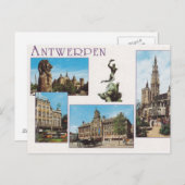 Antwerpen - Briefkaart (Voorkant / Achterkant)