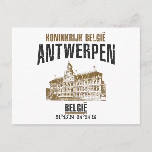 Antwerpen Briefkaart (Voorkant)