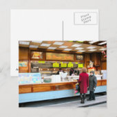 Antwerpen, fast food, Belgische stijl Briefkaart (Voorkant / Achterkant)