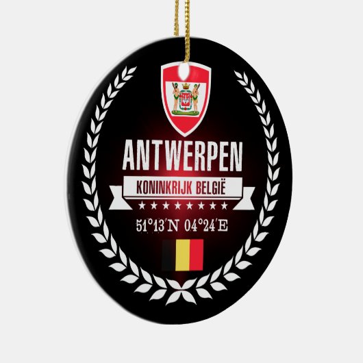Antwerpen Keramisch Ornament (Rechts)