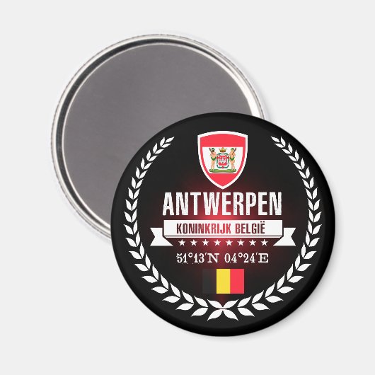 Antwerpen Magneet (Voorkant / Achterkant)