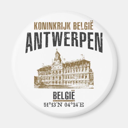 Antwerpen Magneet (Voorkant)