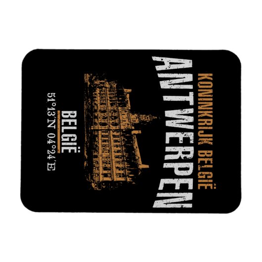 Antwerpen Magneet (Horizontaal)