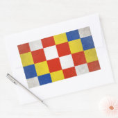 Antwerpen Rechthoekige Sticker (Envelop)