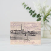 Antwerpen, replica card c. 1900 briefkaart (Staand voorkant)