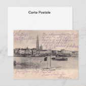 Antwerpen, replica card c. 1900 briefkaart (Voorkant / Achterkant)
