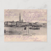 Antwerpen, replica card c. 1900 briefkaart (Voorkant)