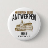 Antwerpen Ronde Button 5,7 Cm (Voorkant)
