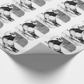 Antwerpen Short Faced Pigeon Cadeaupapier (Hoek)