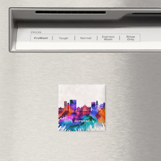 Antwerpen Skyline Magneet (Insitu (Vaatwasser))