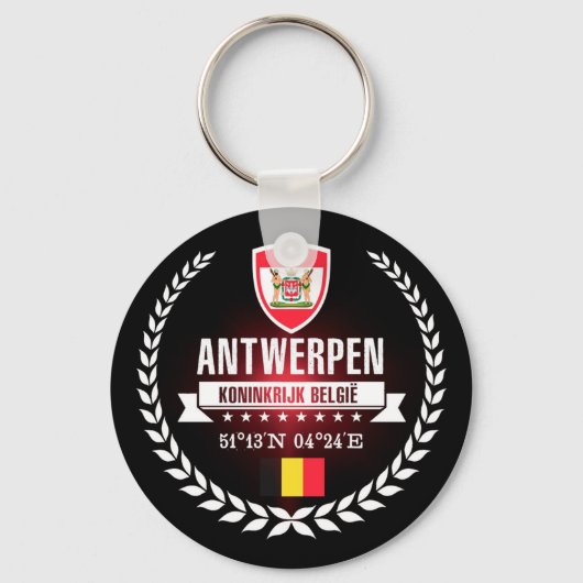 Antwerpen Sleutelhanger (Voorkant)