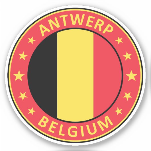 Antwerpen Sticker (Voorkant)