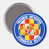 Antwerpse Ronde Emblem Magneet (Voorkant / Achterkant)