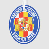 Antwerpse Ronde Emblem Ornament (voorkant)