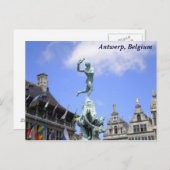 Antwerpse stad briefkaart (Voorkant / Achterkant)