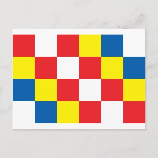 Antwerpse vlag briefkaart (Voorkant)